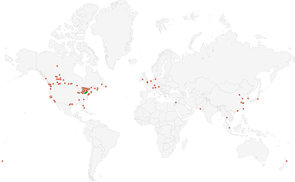 Job Applications Heatmap